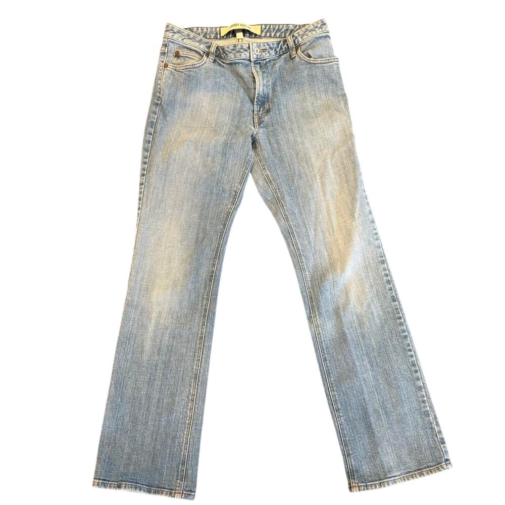 Gap Vintage‎ Bootcut Denim Blue Jeans Light Wash Sz 10 Kendrick Lamar Superbowl
